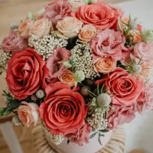 סידור פרחים באגרטל